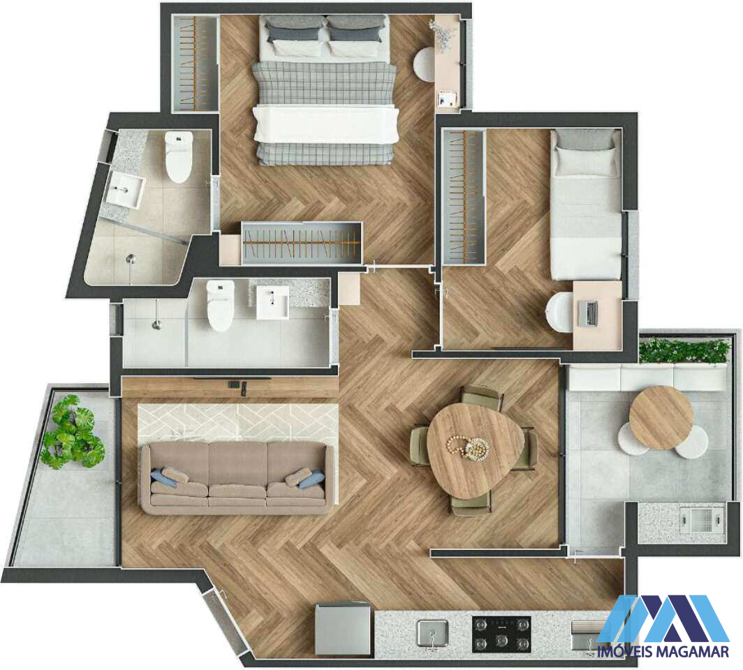 NEWAY Campestre - Imóveis Magamar